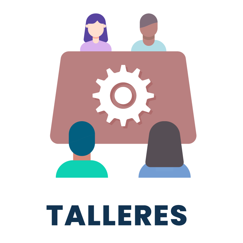 Ícono Servicio de Talleres sobre inclusión, accesibilidad y derechos humanos